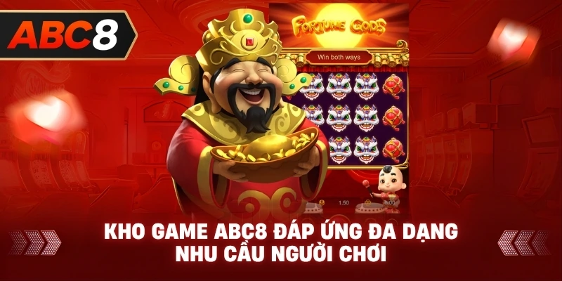 Kho Game ABC8 đáp ứng đa dạng nhu cầu người chơi